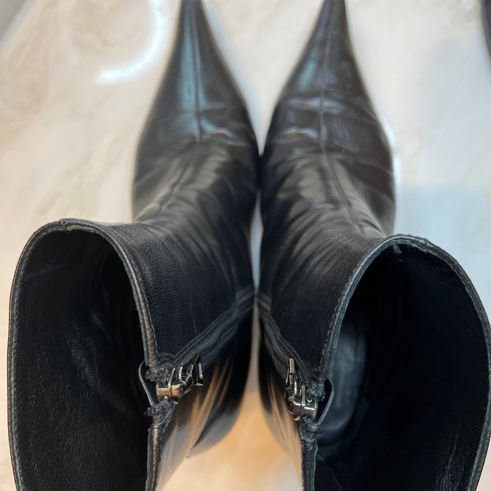 PRADA Booties Size 37 Black - Picture 4 of 6